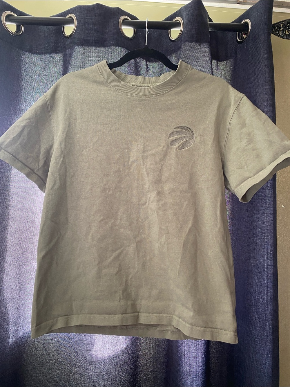 NBA Men's Crewneck T-Shirt Light Olive